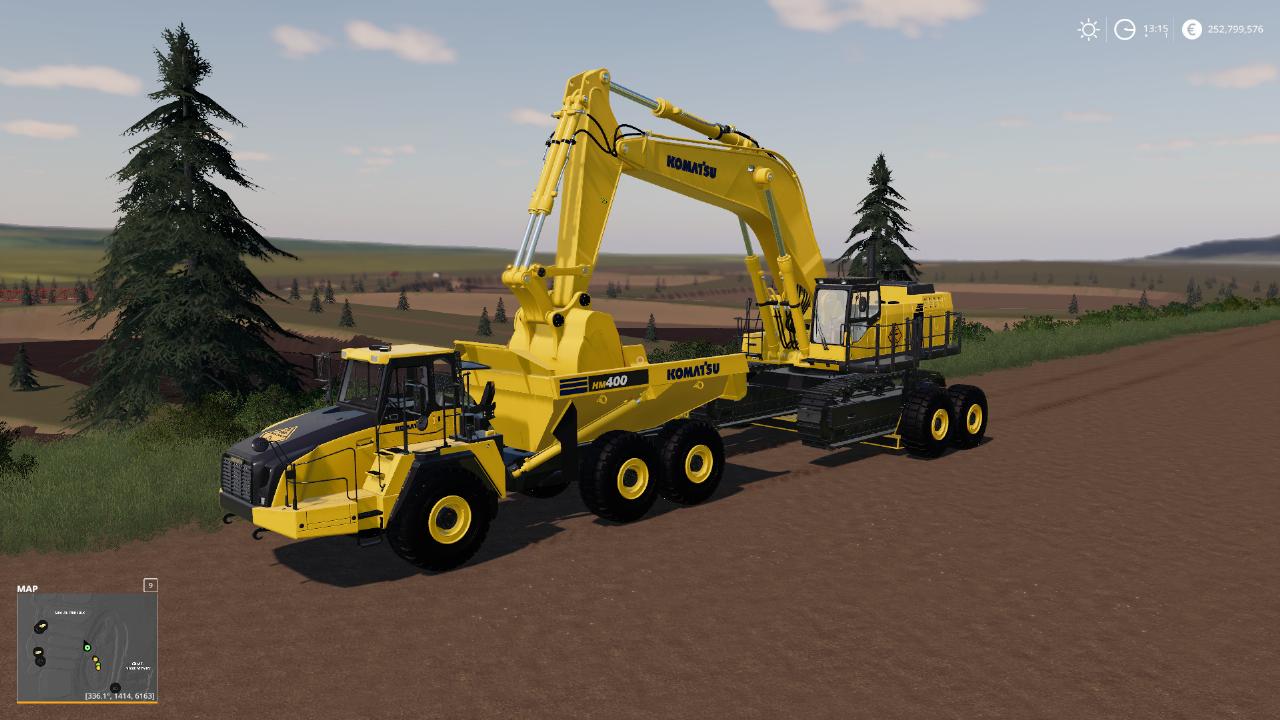 Pack minier Komatsu