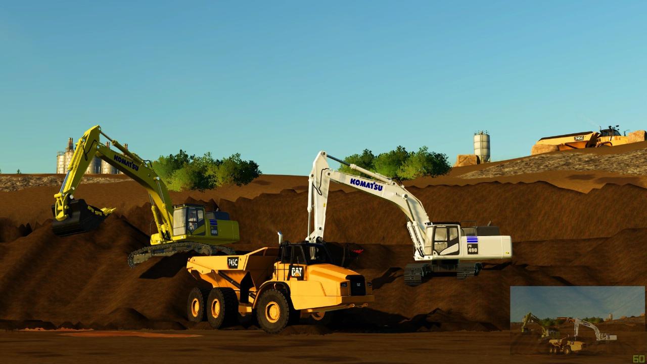 Komatsu PC490 V.2