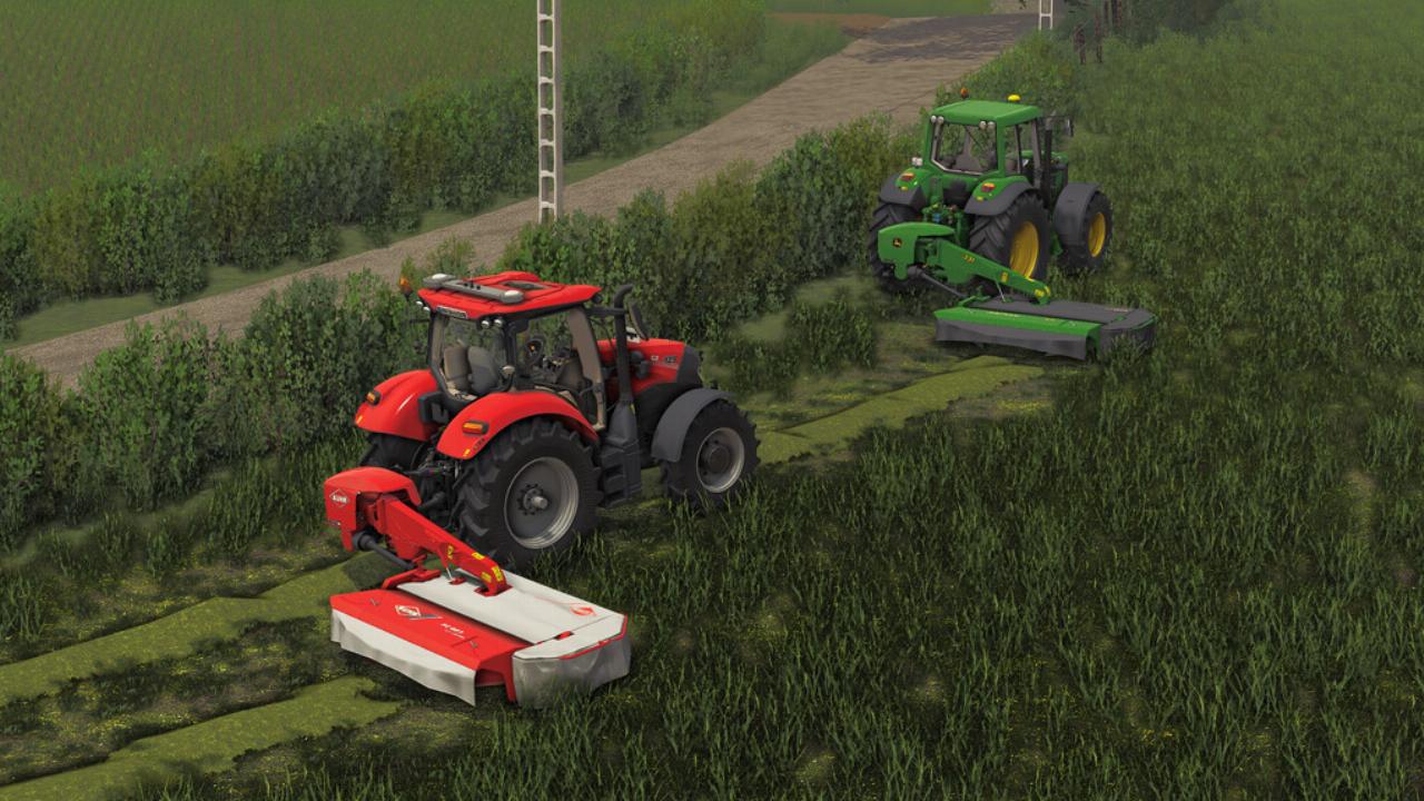 Kuhn and John Deere mower pack