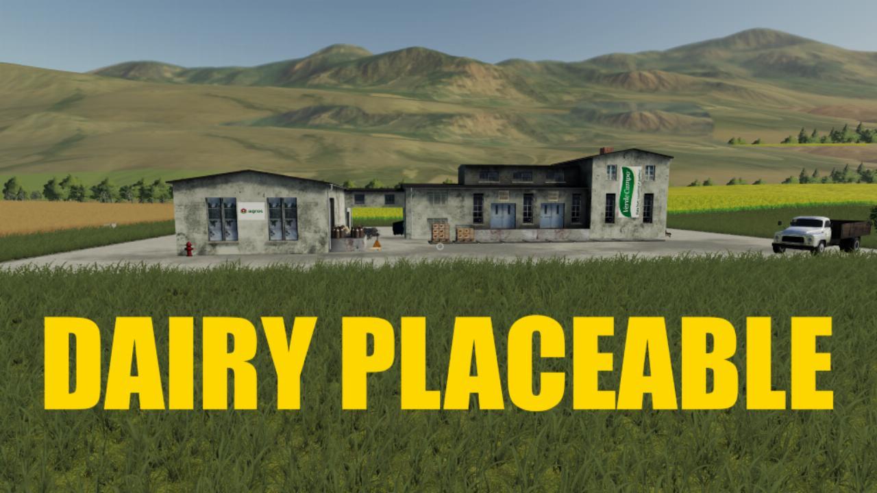 Placeable dairy