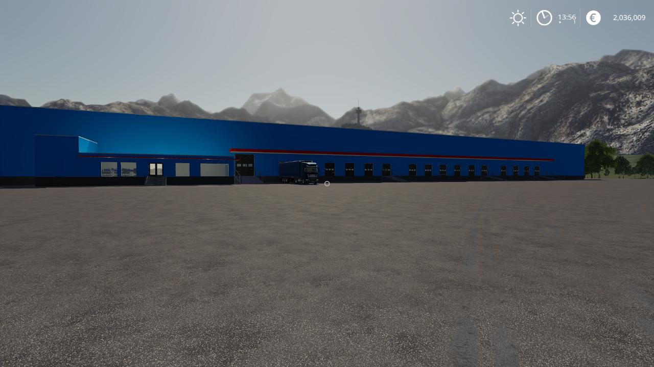 Großes Logistikzentrum