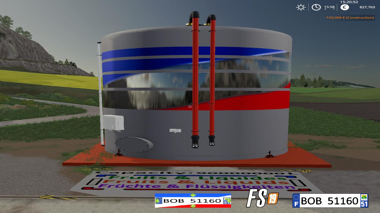 Large multifruit silo