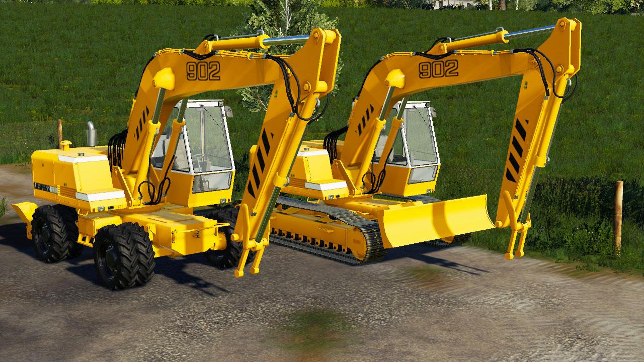 Liebherr 902 Excavator Pack