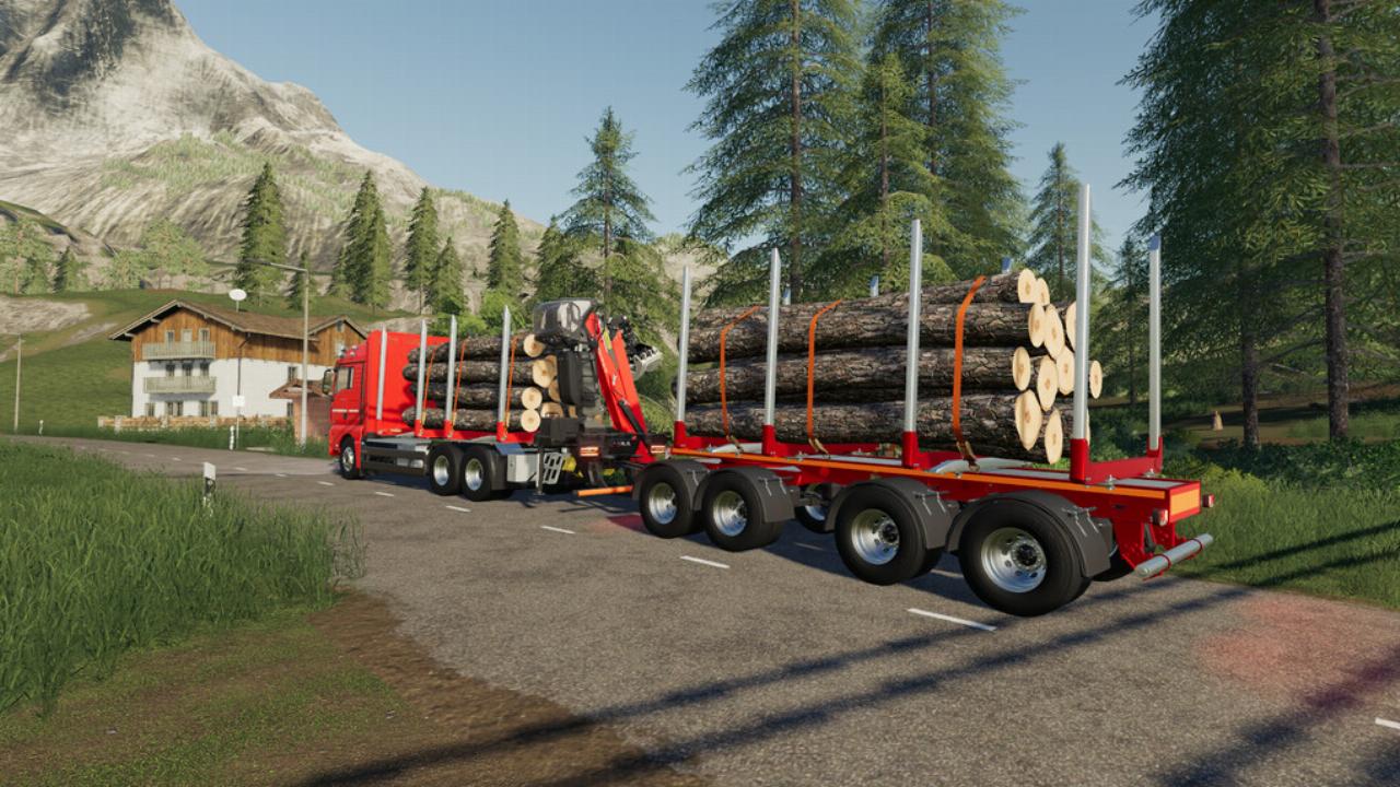 Lizard Short Timber Trailer