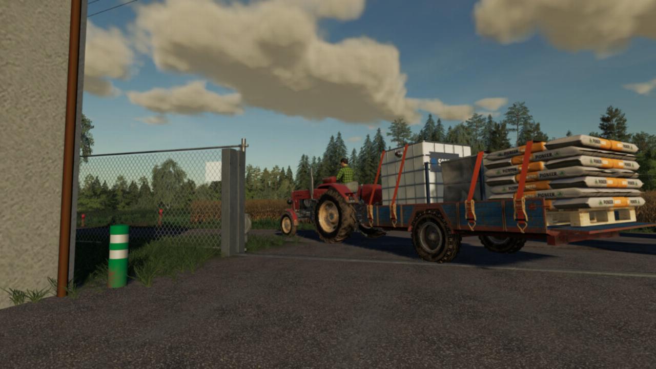 Low Trailer And Bale Trailer