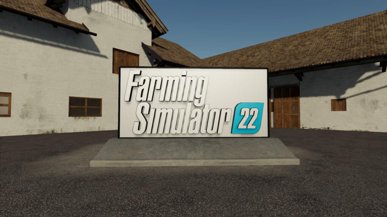 Affiche lumineuse FS22