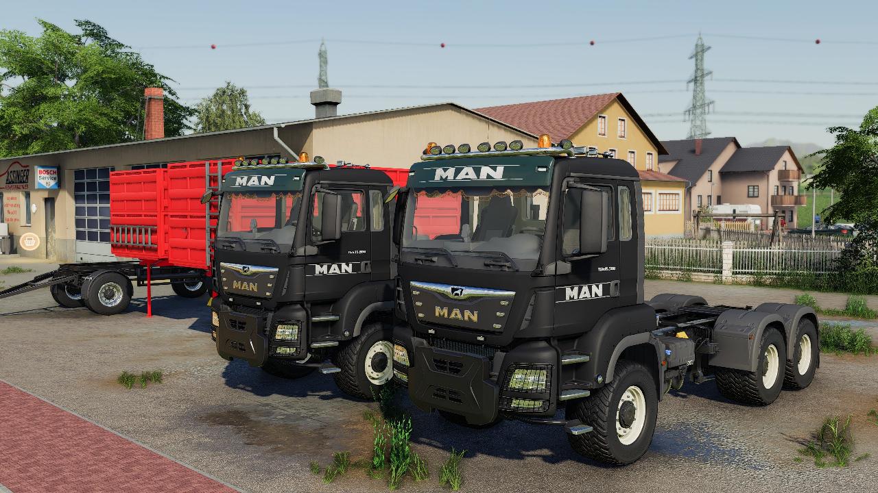 Mann 6 × 6 & Auflieger