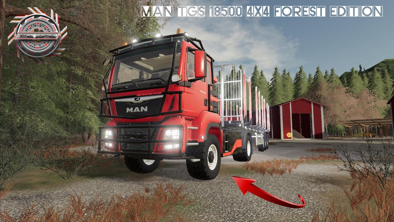 MAN TGS 18500 4x4 Forest Edition