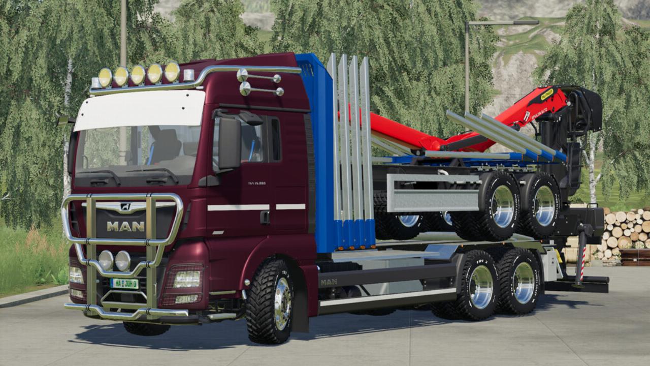 MAN TGX Spécial Forêt