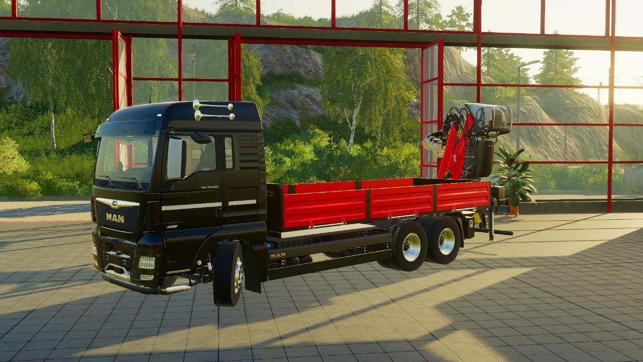 MAN TGX Grue TCM
