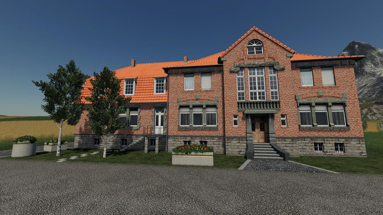 Загрузите мод Manor House (Фермерские дома) для FS19, Farming Simulator 19 ...