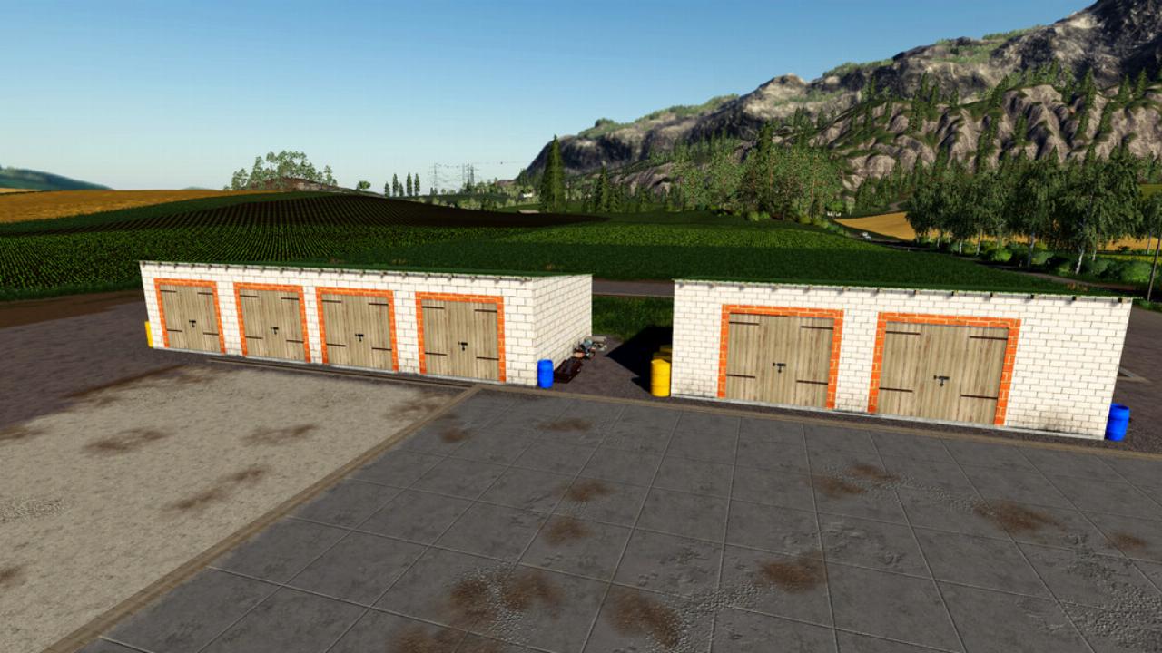 Moyen et petit garage