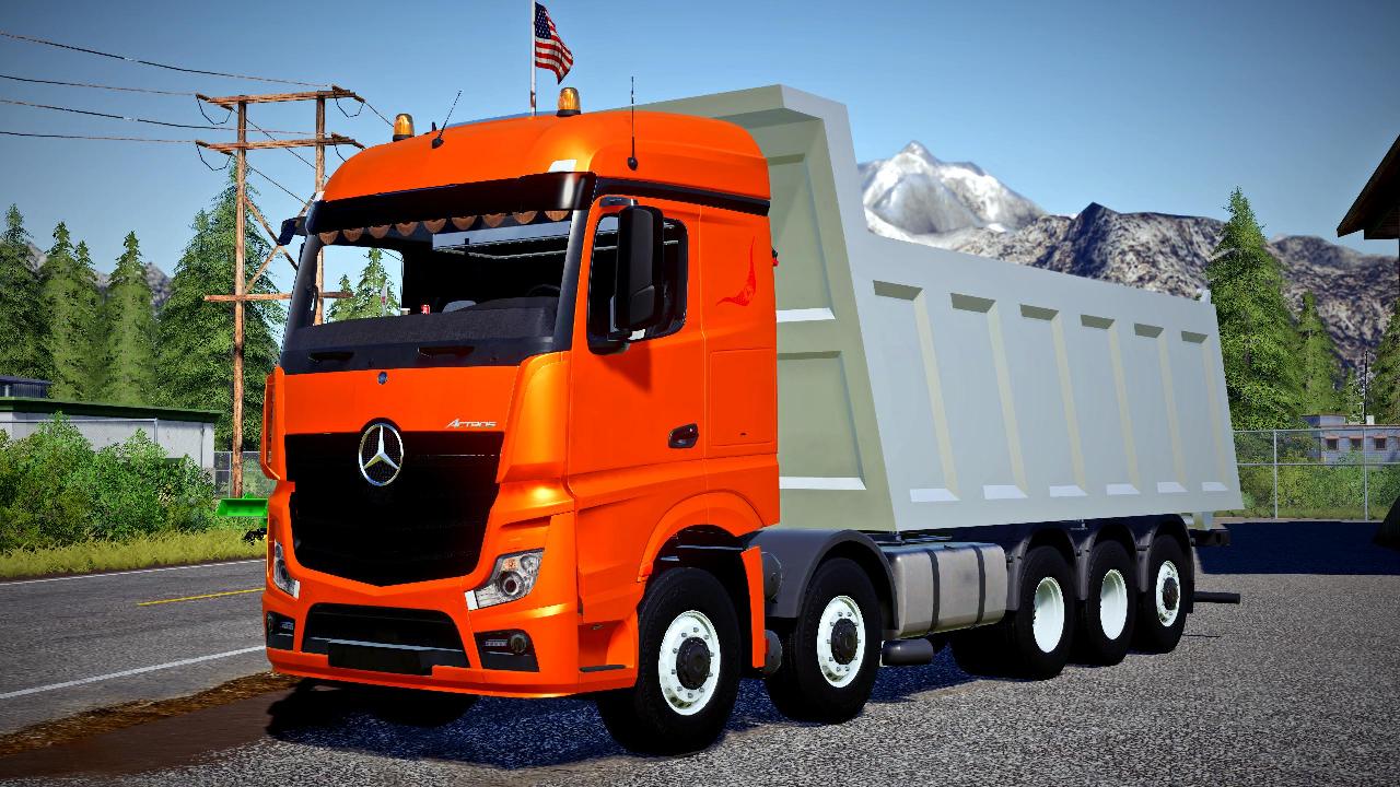Mercedes ACTROS included