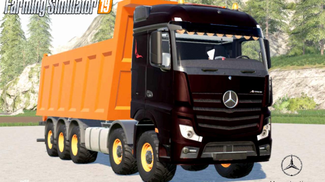 Mercedes-Benz Actros (MP4) 10x10 Kipper