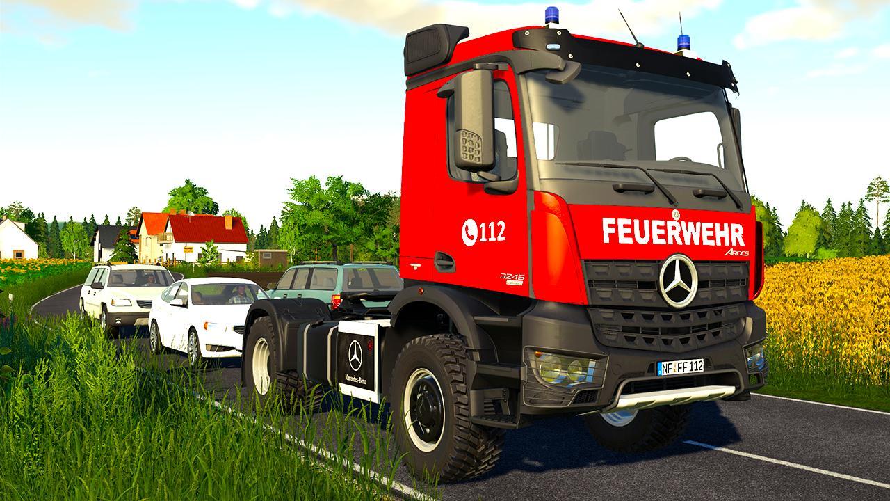 Mercedes Benz Fire Department Edition