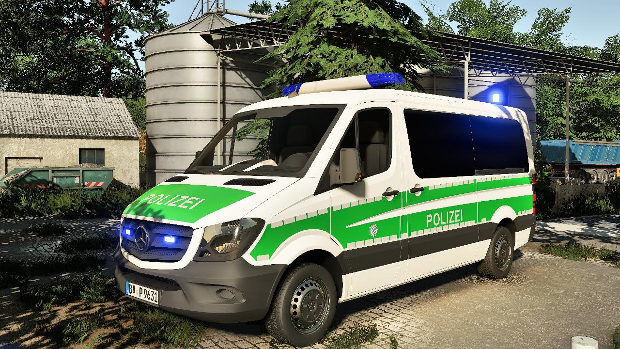 Mercedes Benz sprinter Polizei Bayern