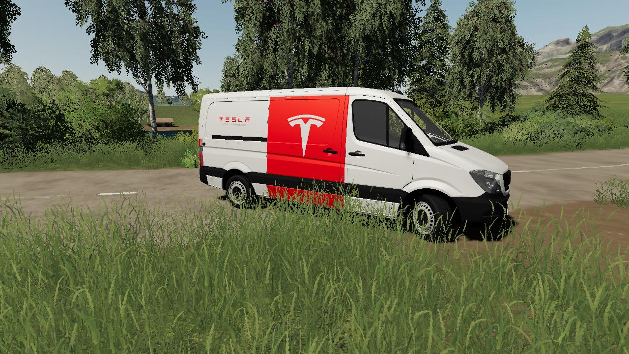 Service mobile Mercedes Benz Sprinter Tesla