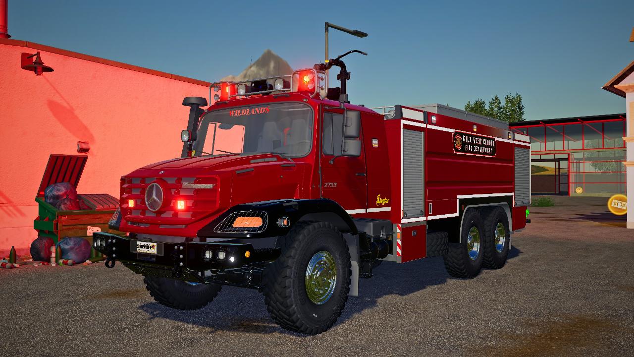 Mercedes Benz Zetros Brush Engine