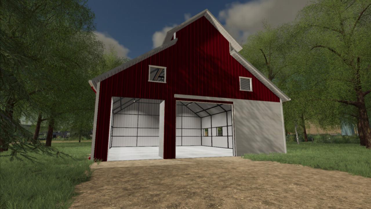 Modern Red Barn