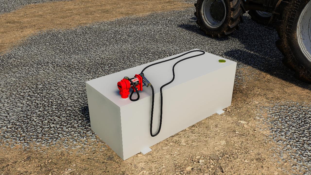 Movable fuel tank