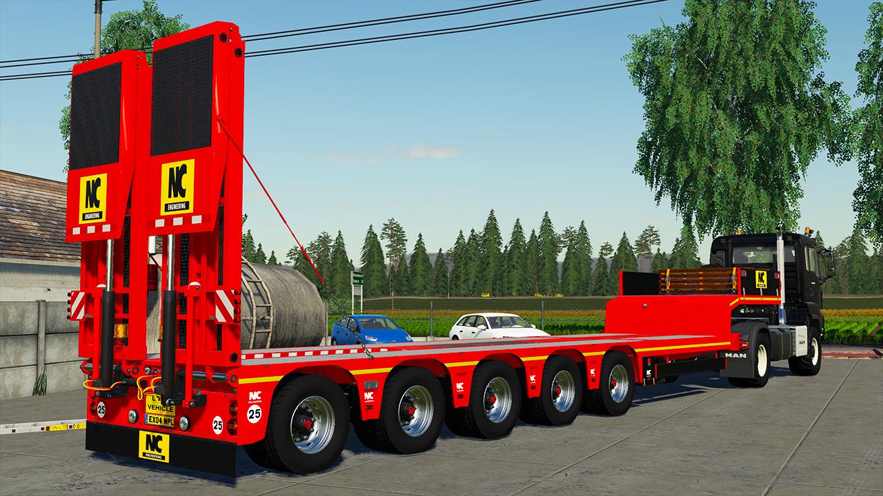 NC Low Loader FS19 - KingMods.