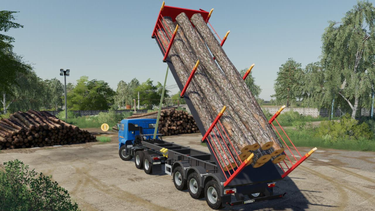 Nefaz 9509 Logging Truck