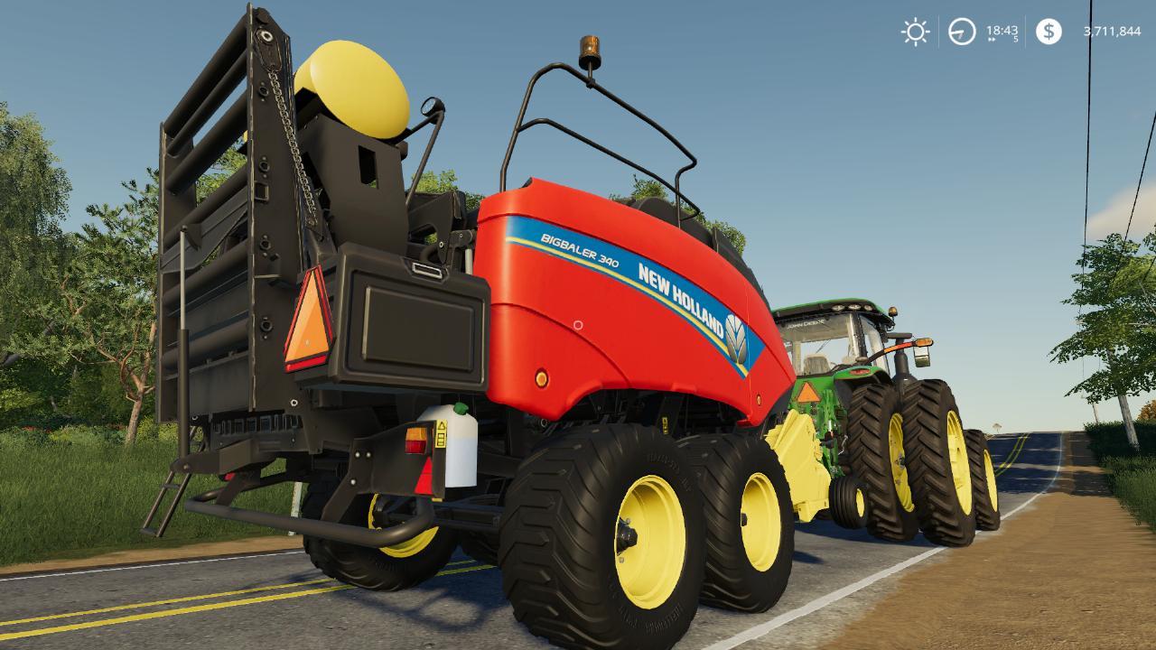 New Holland BB340 Americain