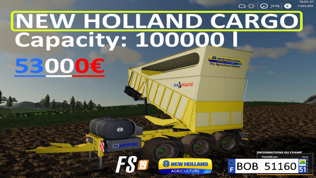 New holland cargo