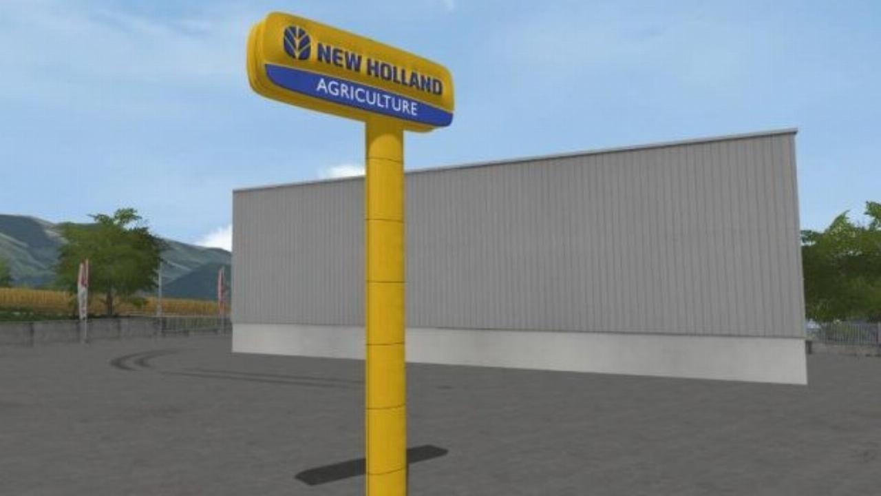 NEW HOLLAND DEALER SIGN