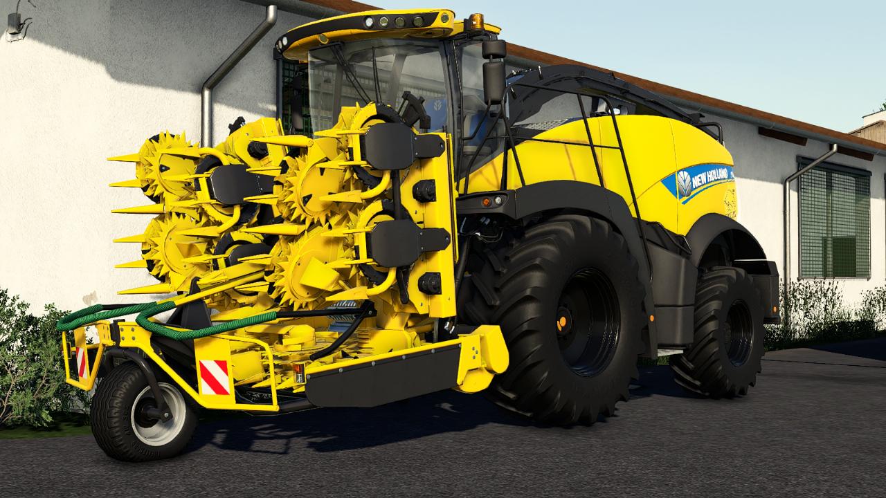 New Holland FR850 Yellow Bull