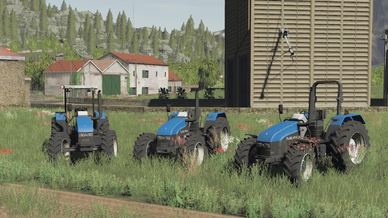 New Holland Serie TL No Cab