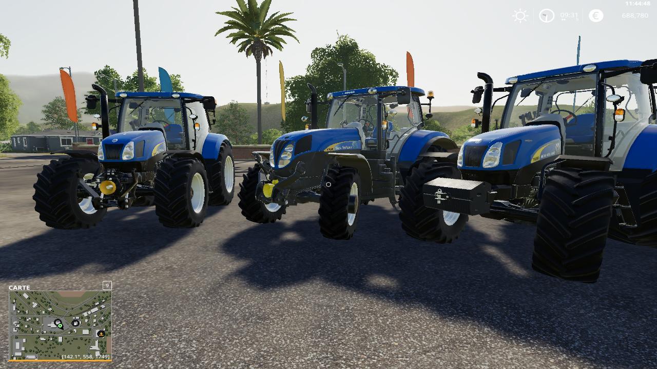 New holland t6000 et t7000