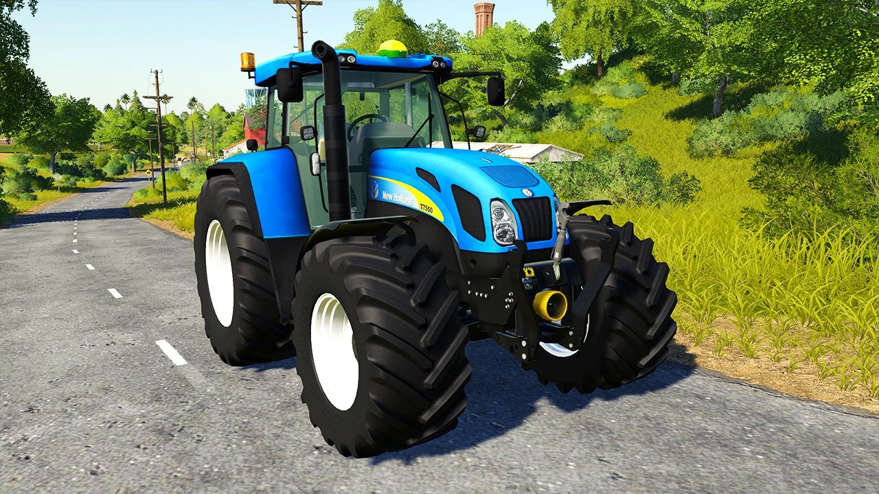 New Holland T7550 CVT