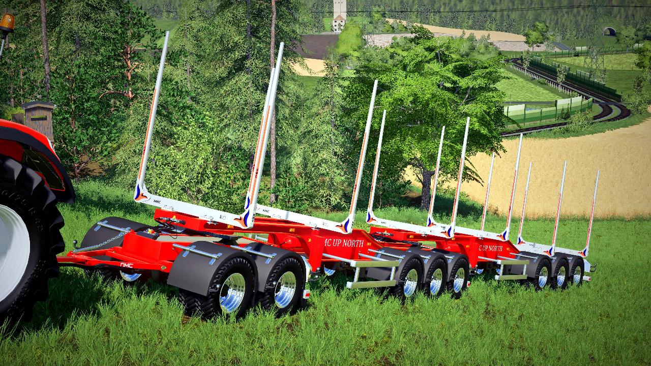 NMC wood trailers