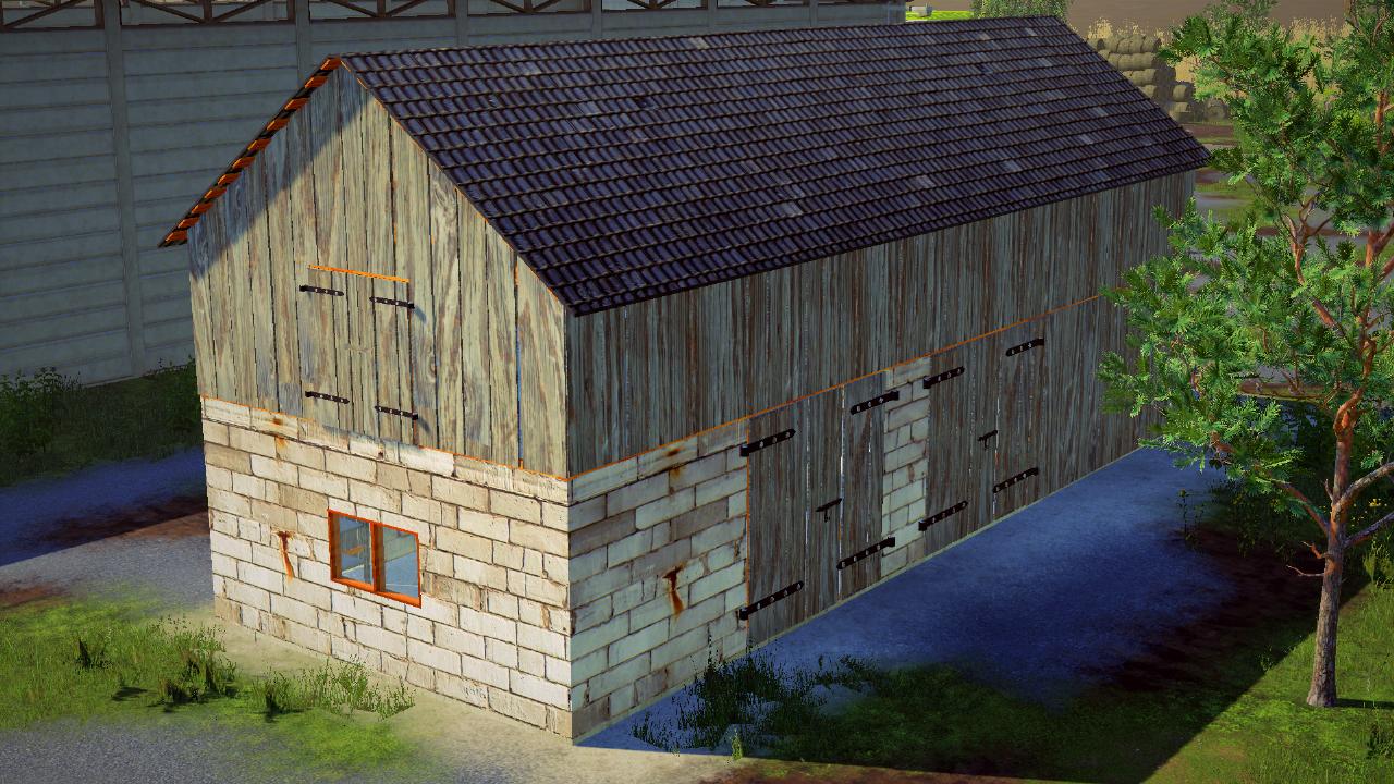 OLD WOODEN BARN