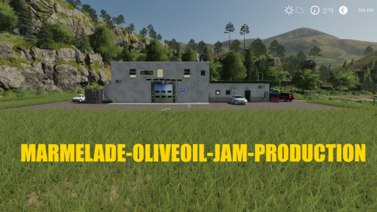 Olivenöl-Fabrik