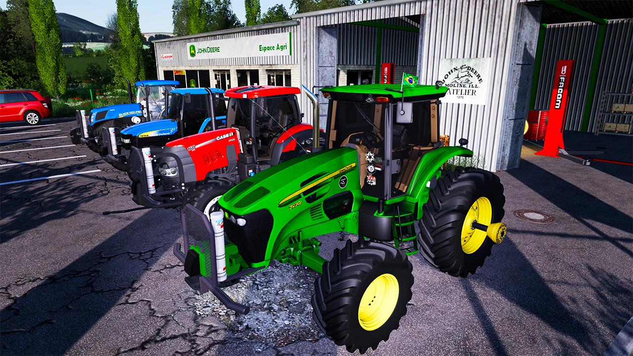 Pack of Brazilian tractors