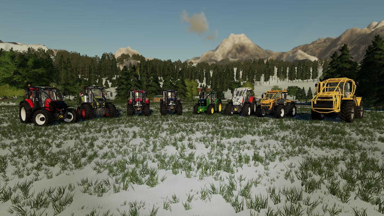 Pack tracteurs forestier