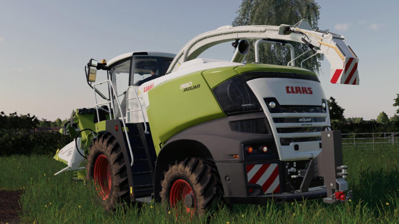 Attelage de ramassage pour fourrière Claas Jaguar