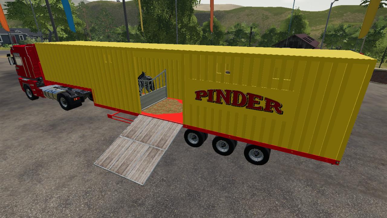 PINDER Exotic Animals Trailer