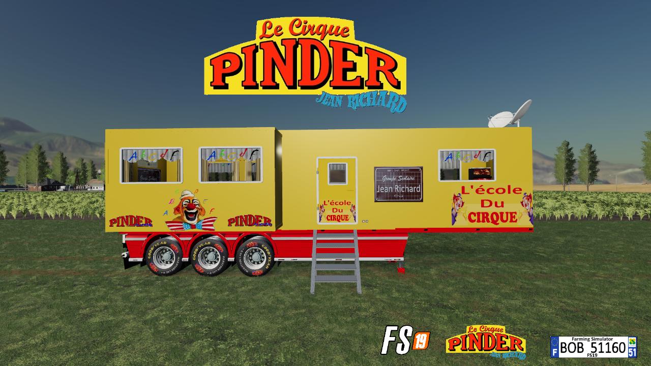 Pinder school trailer