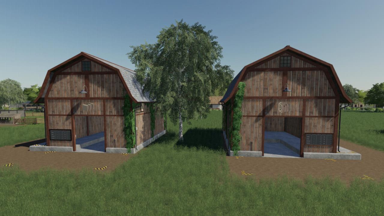 Placeable Bale Barns