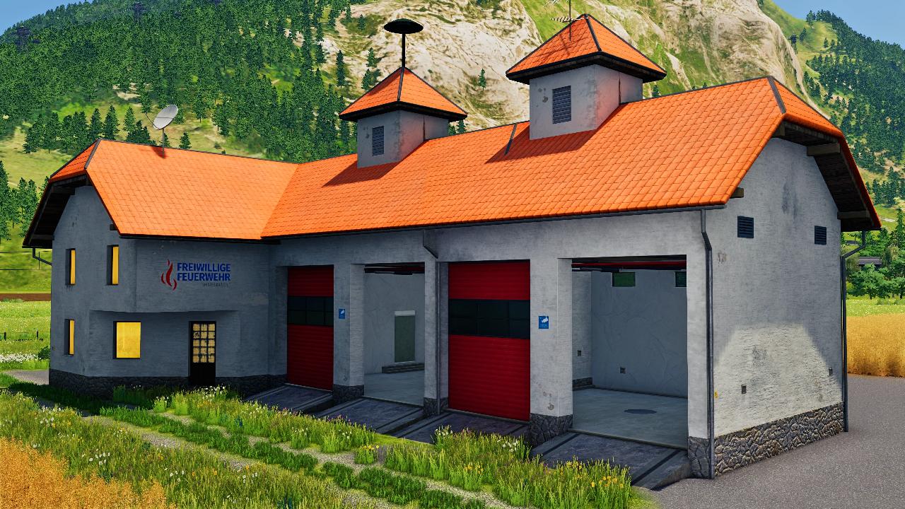 Placeable fire station