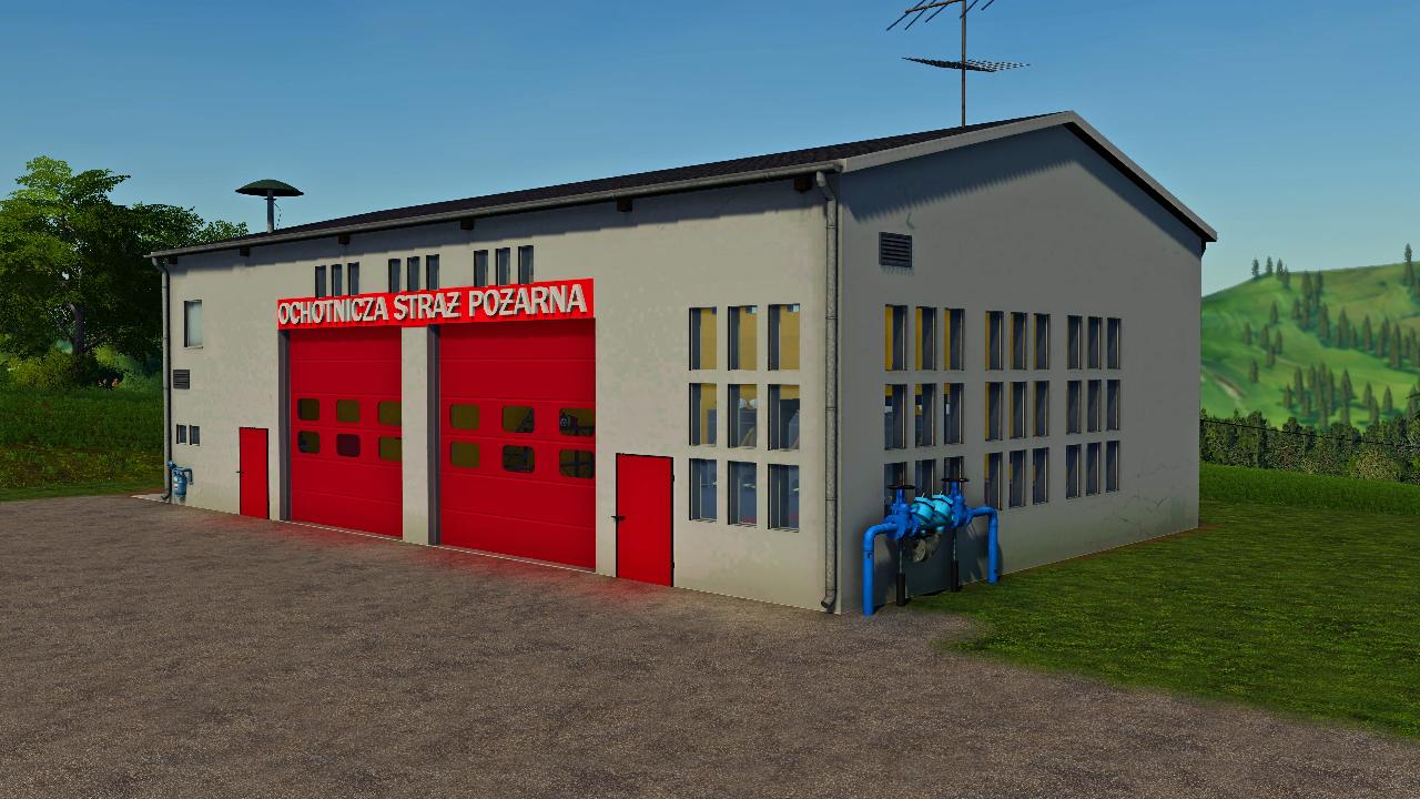 Placeable fire station