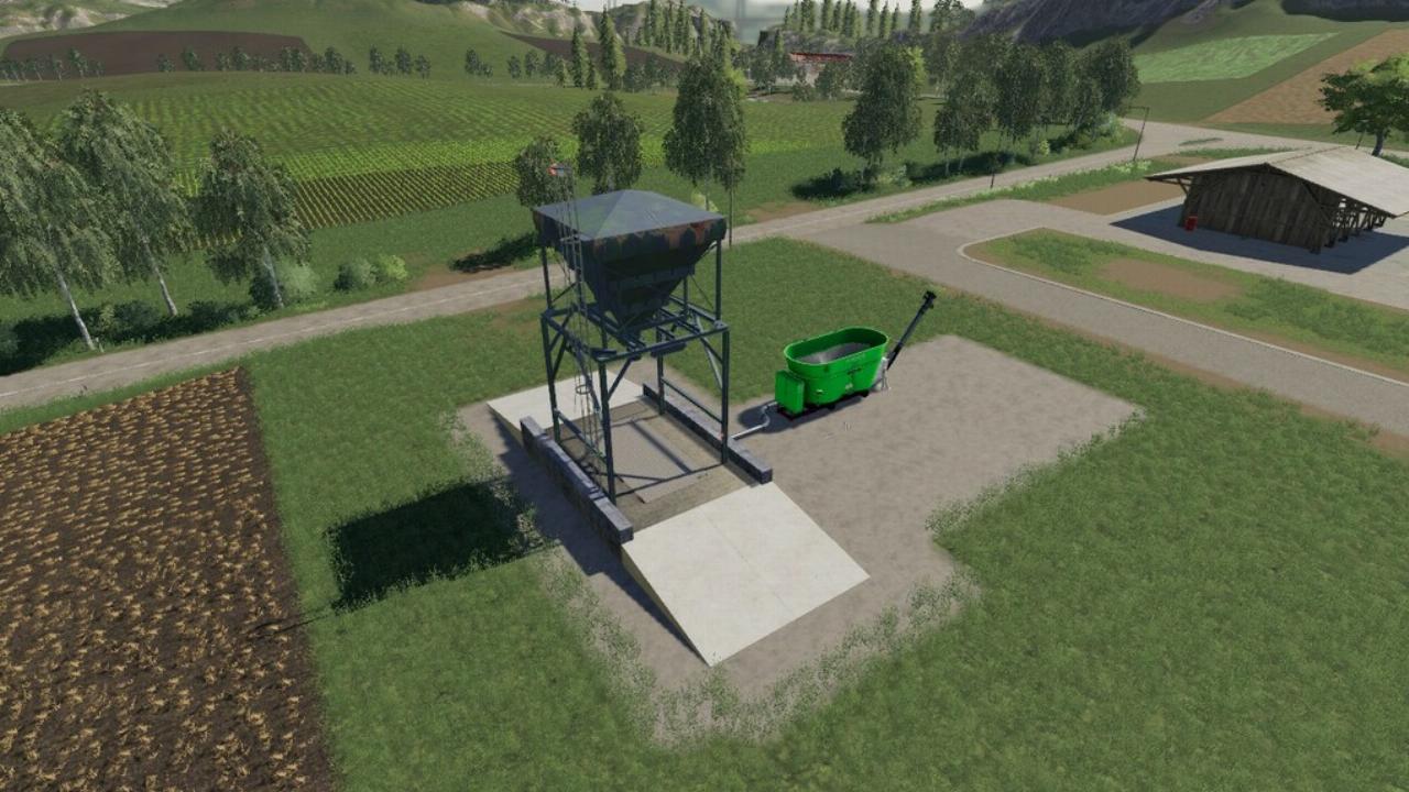 Placeable Forage Silo