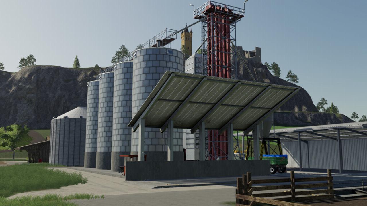 Placeable KS67 Grain Silo