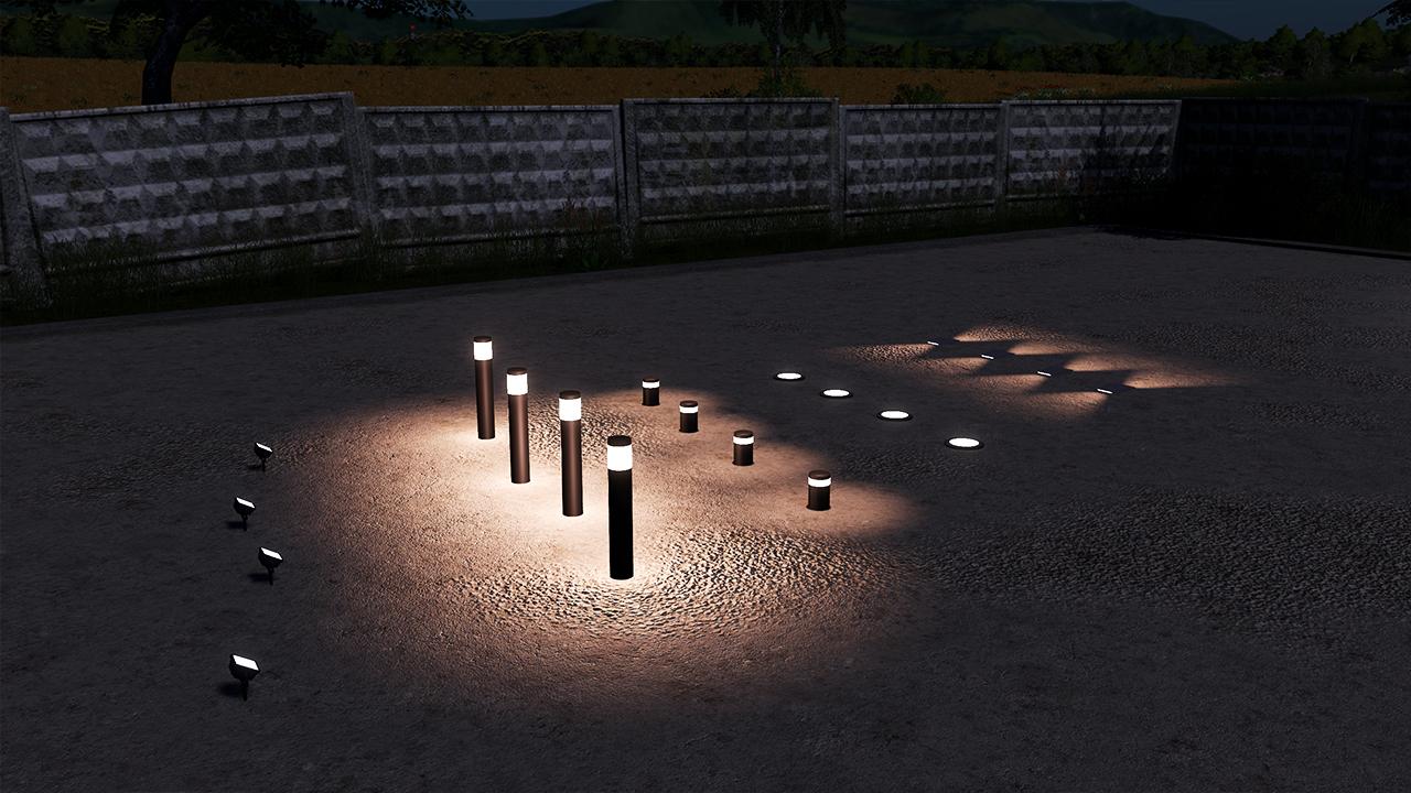 Platzierbare Lichter