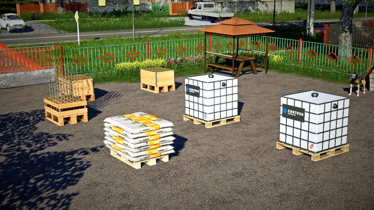 Placeable Pallets