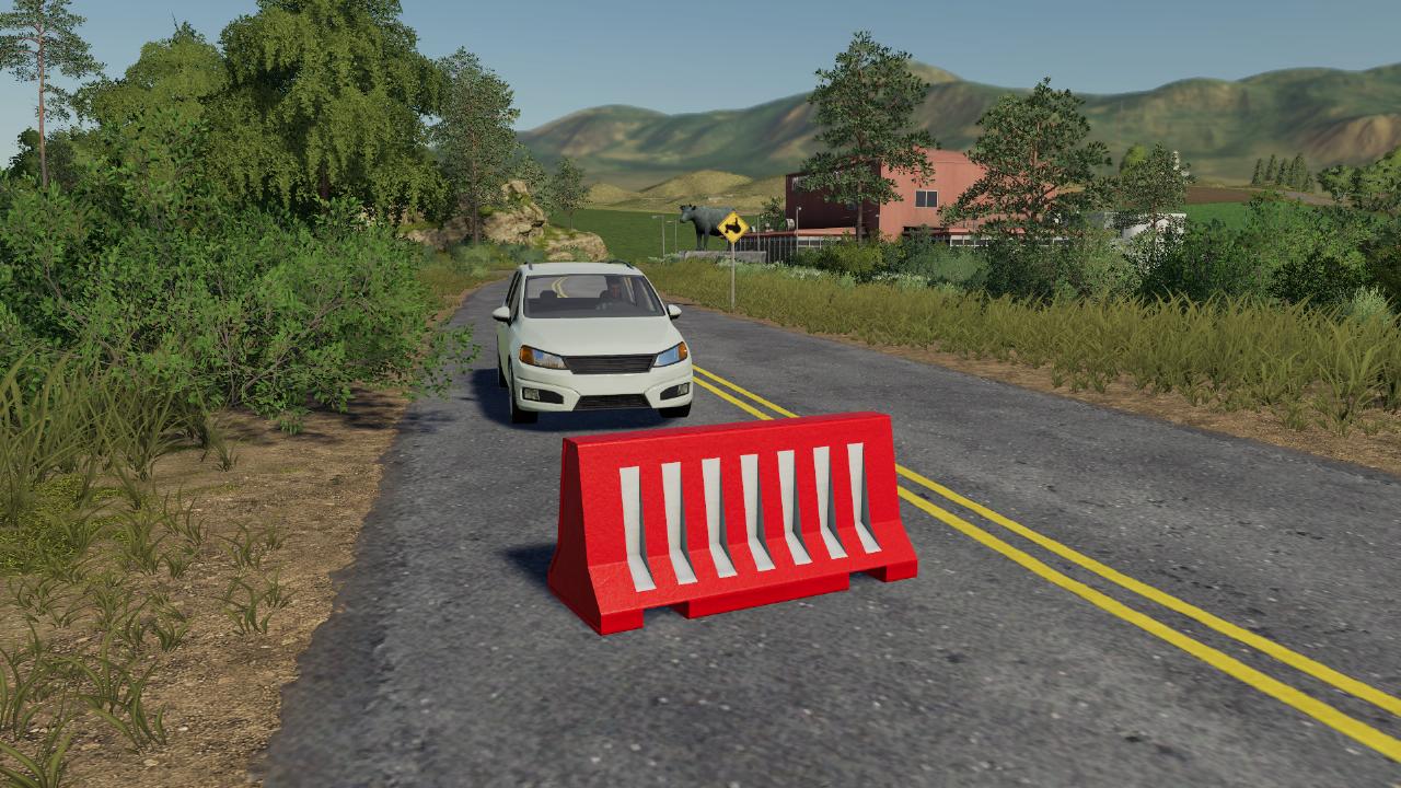 Plastic Road Barrier Update