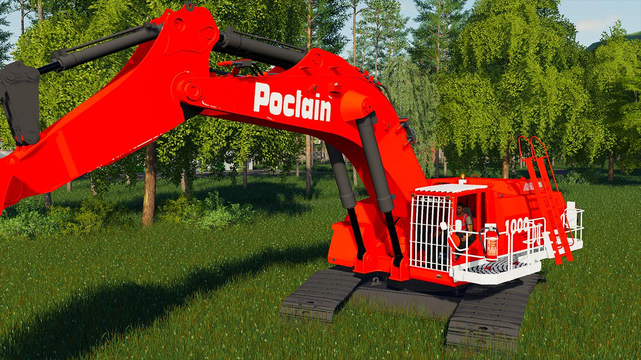 POCLAIN 1000 excavator